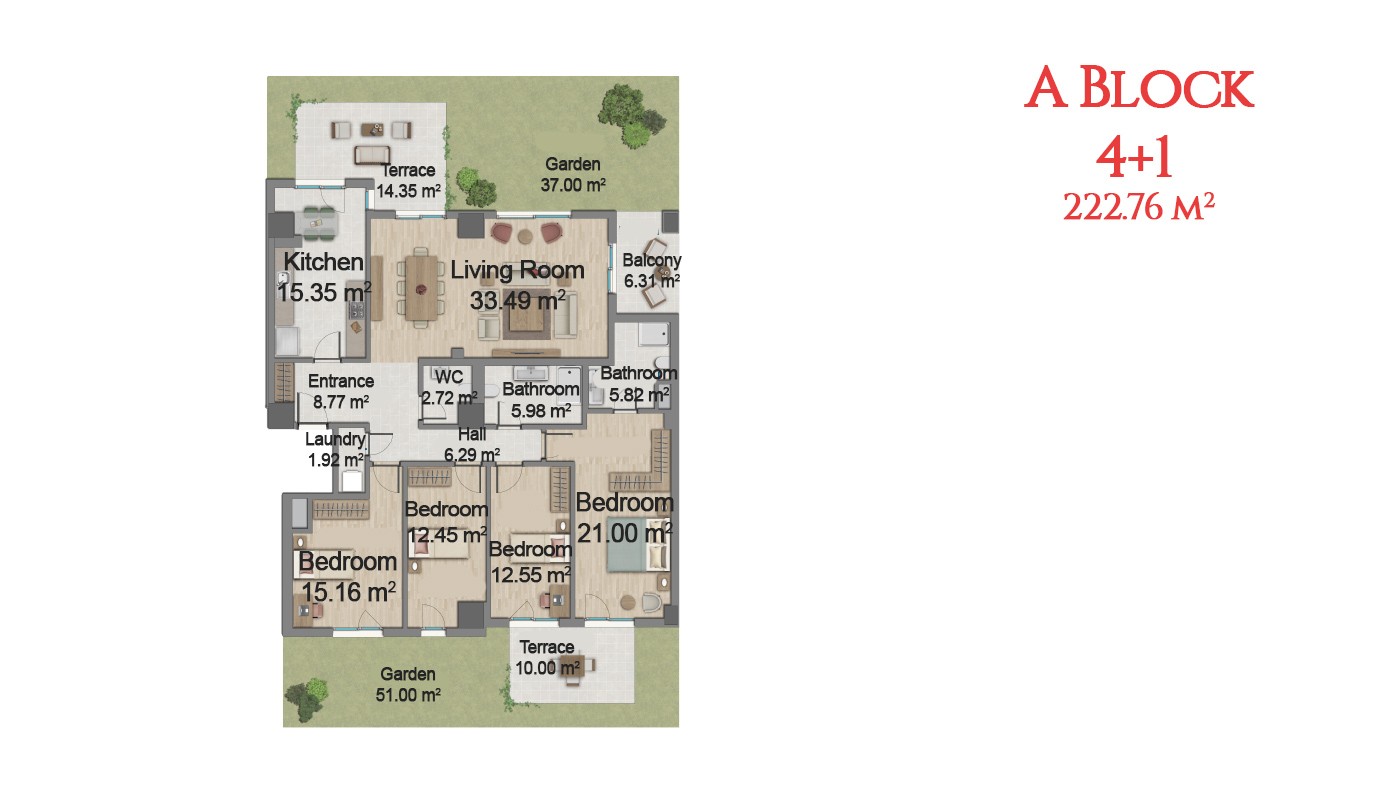 Centrally Located Istanbul Apartments with Five Star Facilities - 17020