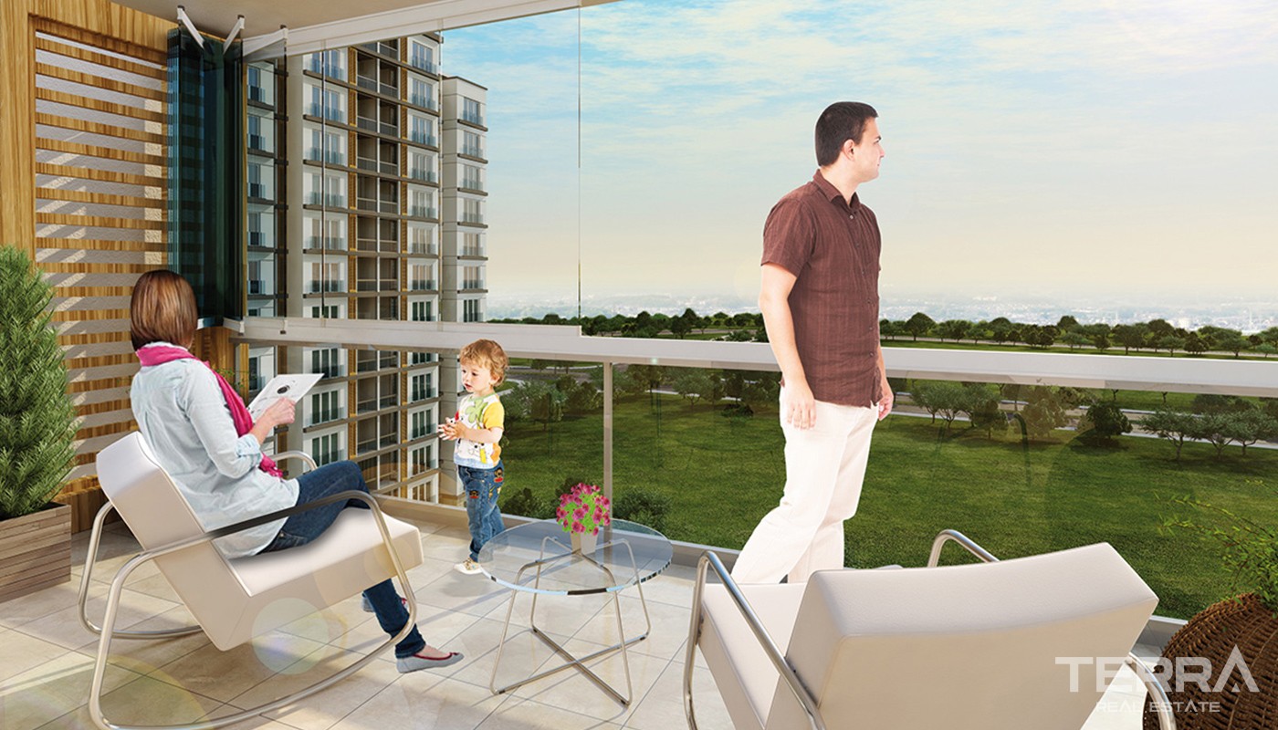 Recently Completed First-Class Apartments in Istanbul - 17042