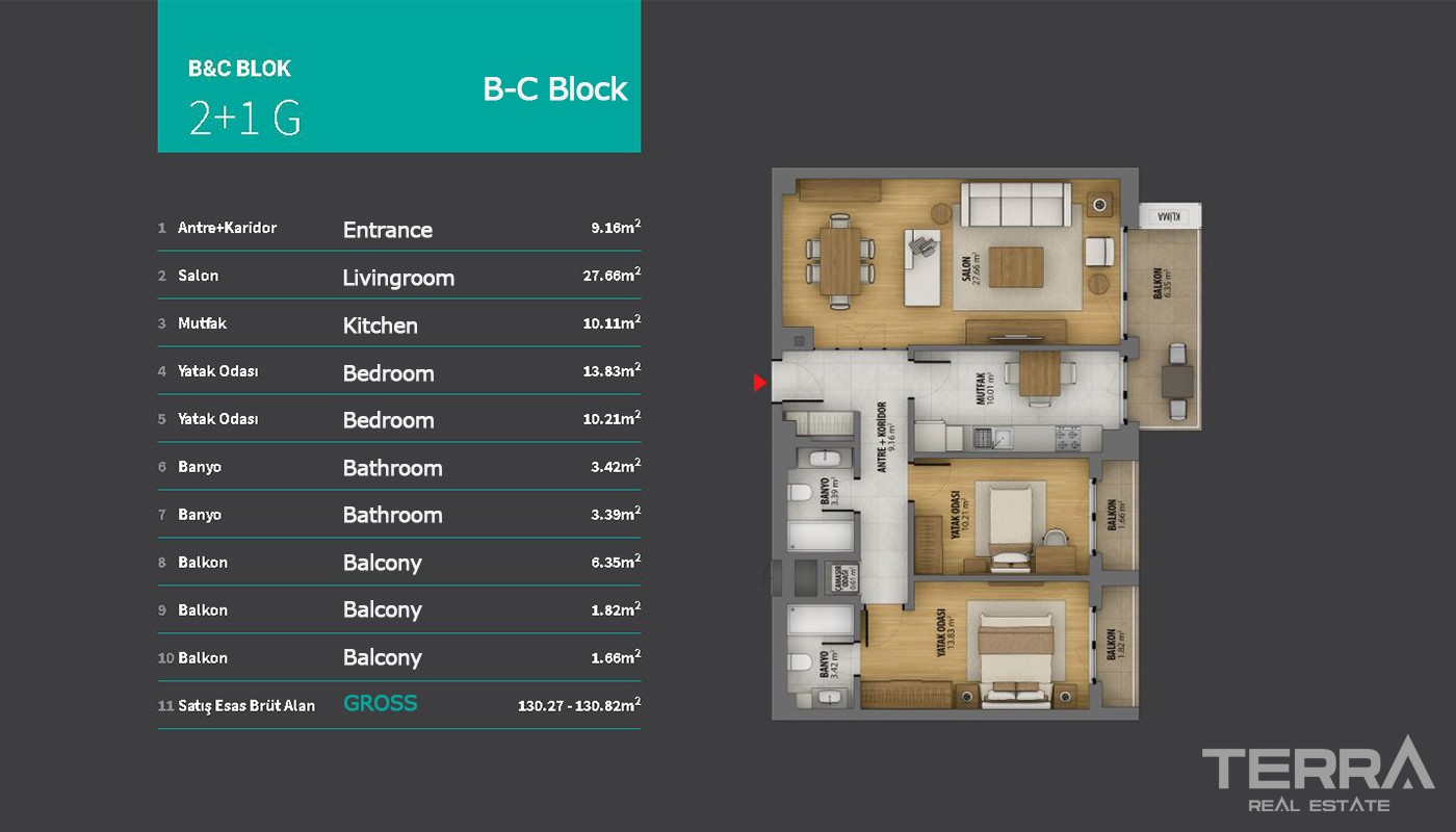 Lake View Apartments in Istanbul Featured With Smart Home Concept - 17100