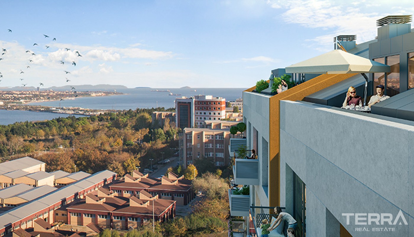 Lake View Apartments in Istanbul Featured With Smart Home Concept - 17116