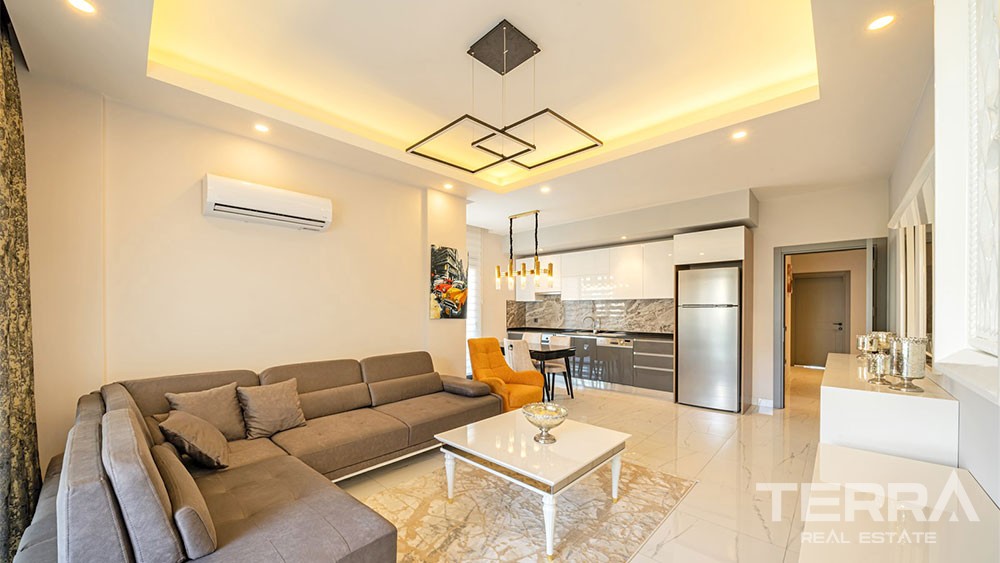 Emerald Riverside — lägenheter till salu i Oba, Alanya, Turkiet - 29802