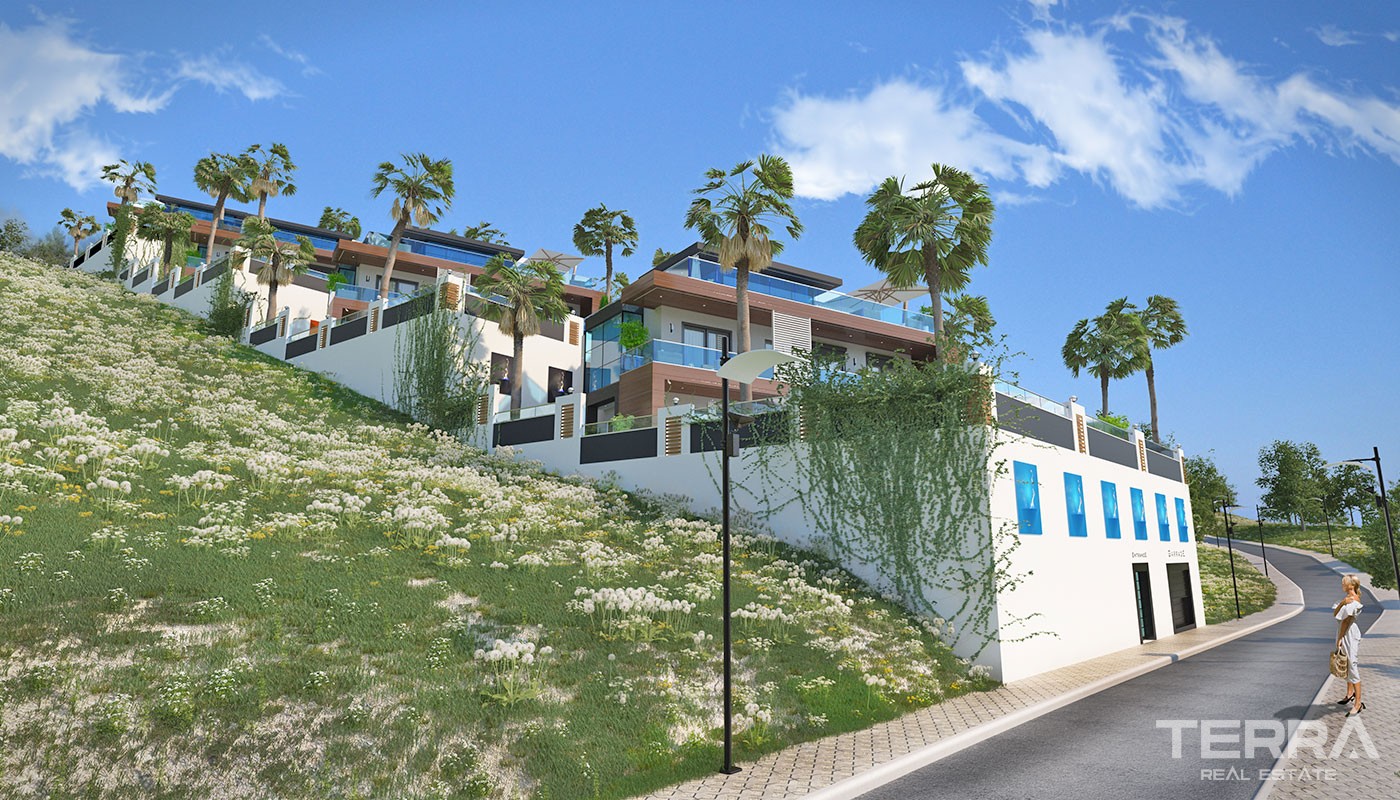 Exklusive Villen in Alanya mit spektakulärem Meerblick - 17230