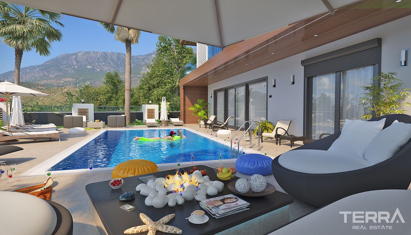 Villas Vue Mer à Alanya Turquie TERRA Real Estate