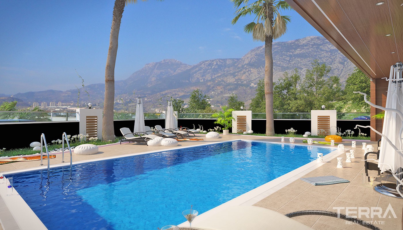 Exklusive Villen in Alanya mit spektakulärem Meerblick - 17253