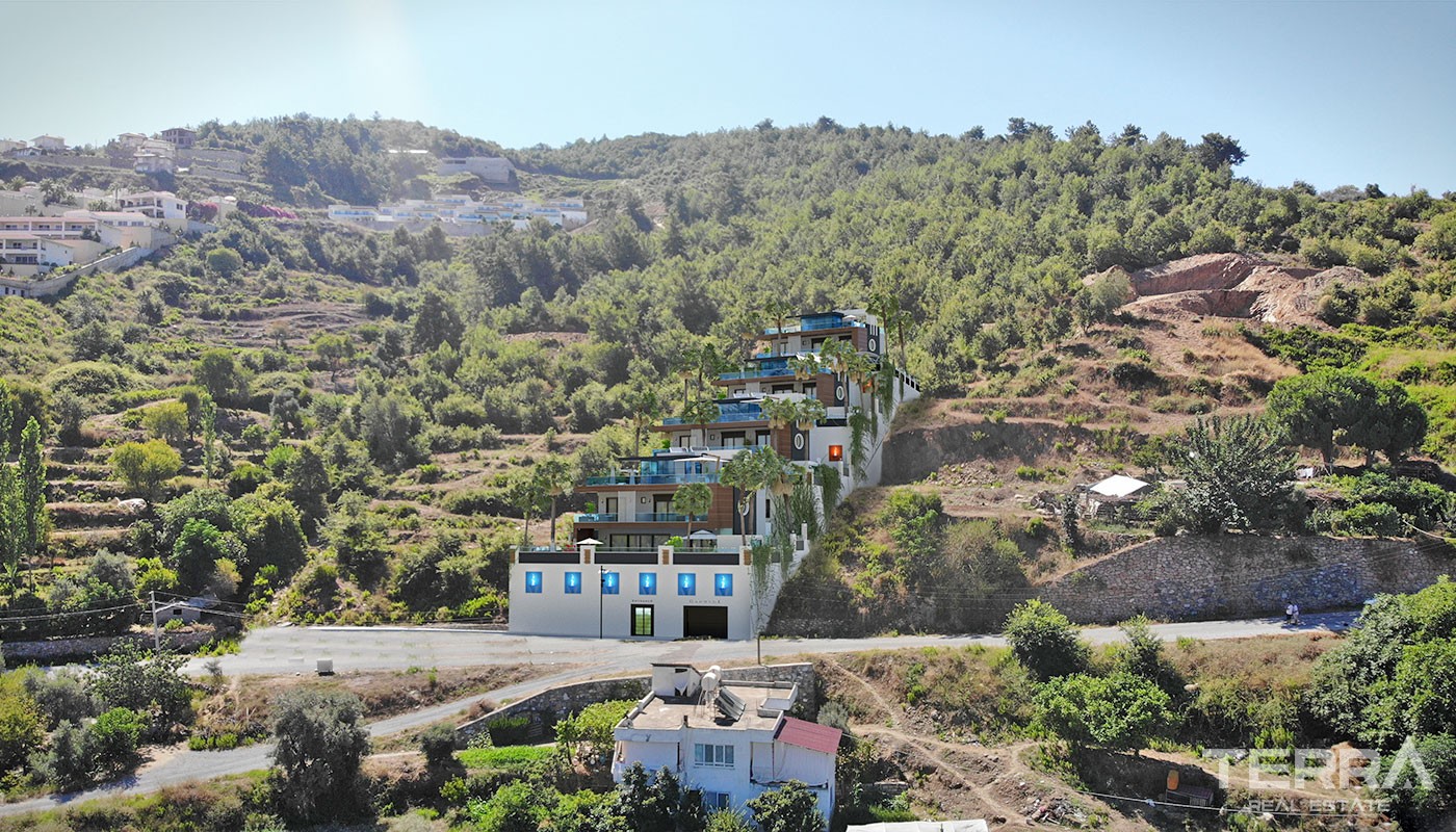 Exklusive Villen in Alanya mit spektakulärem Meerblick - 17276