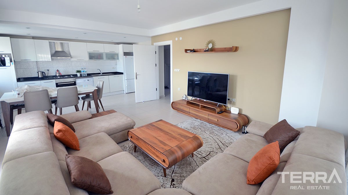 Fully Furnished Penthouse for Sale in Alanya Mahmutlar - 17286