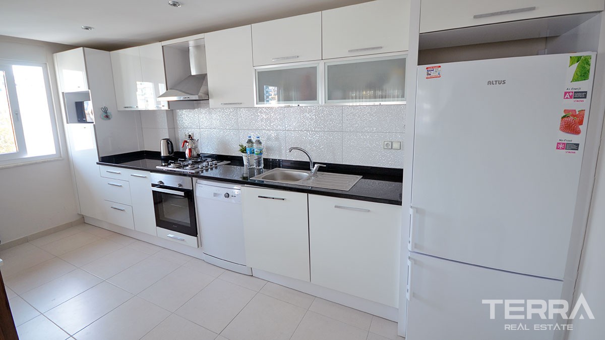 Fully Furnished Penthouse for Sale in Alanya Mahmutlar - 17289