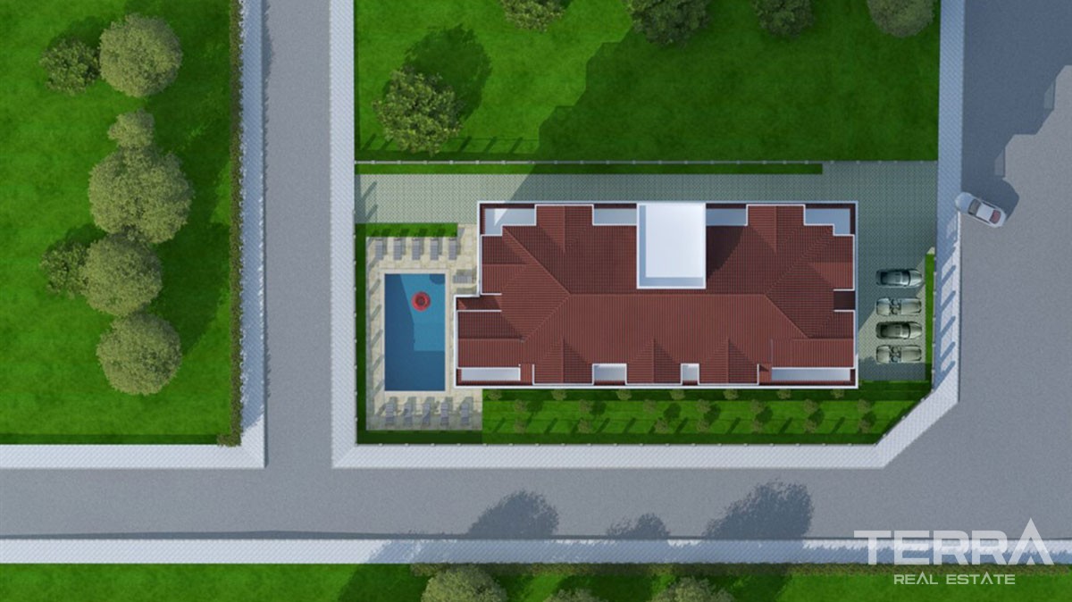 3 Schlafzimmer Apartments mit separater Küche in Alanya Mahmutlar - 17435