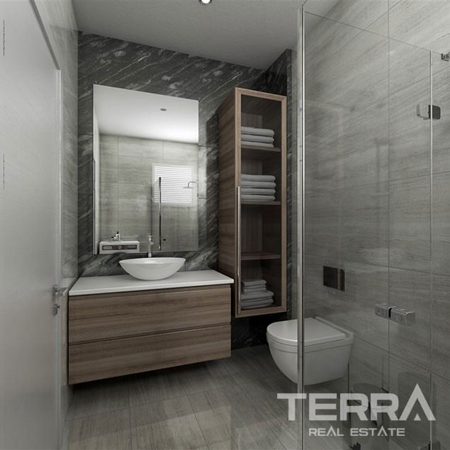 3 Schlafzimmer Apartments mit separater Küche in Alanya Mahmutlar - 17446