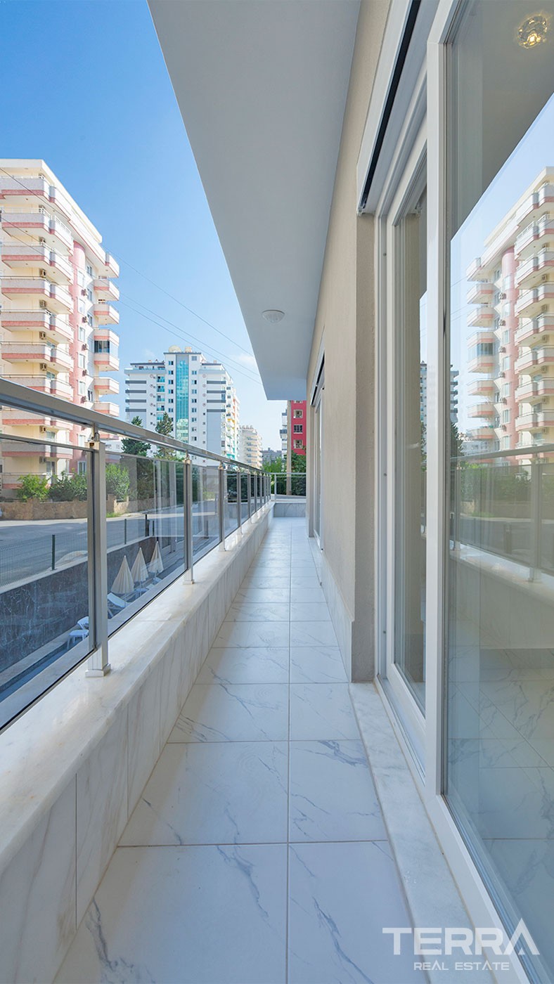 3 Schlafzimmer Apartments mit separater Küche in Alanya Mahmutlar - 26448
