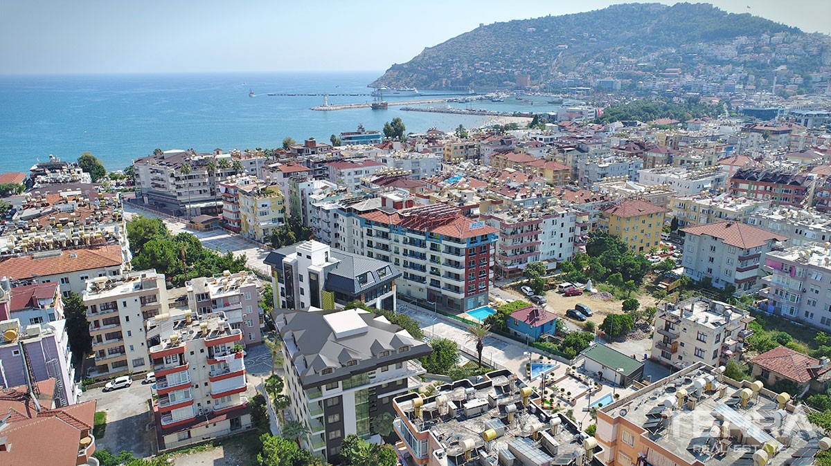 Luxury Apartments for Sale in Alanya Centrum Only 200 m to the beach - 19115