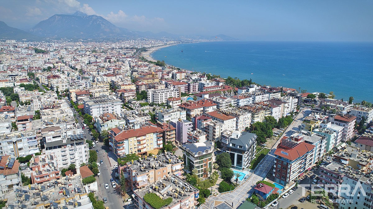 Luxury Apartments for Sale in Alanya Centrum Only 200 m to the beach - 19116