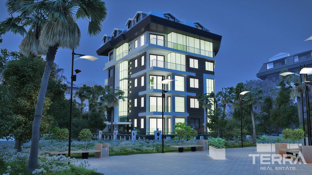 Luxury Apartments for Sale in Alanya Centrum Only 200 m to the beach - 19118