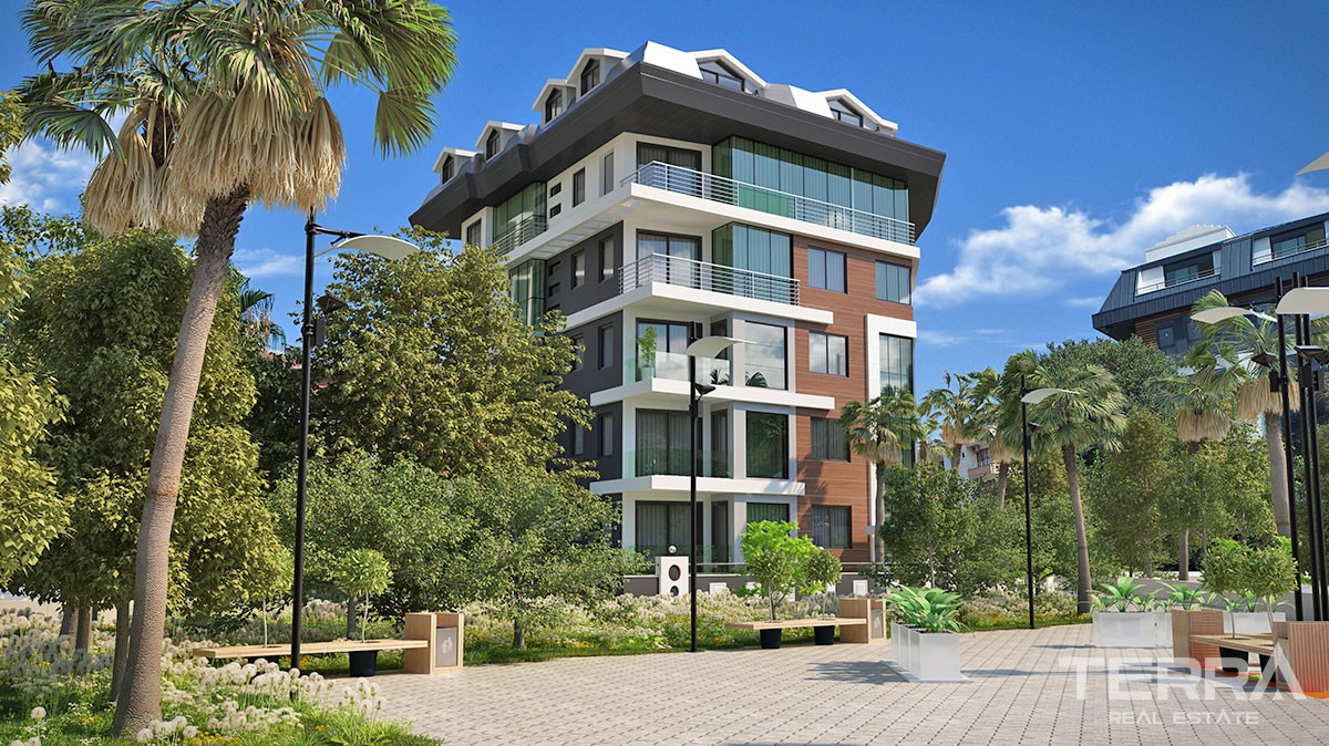 Luxury Apartments for Sale in Alanya Centrum Only 200 m to the beach - 19120