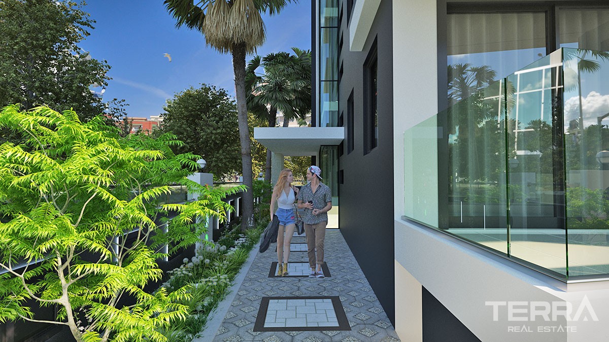 Luxury Apartments for Sale in Alanya Centrum Only 200 m to the beach - 19124