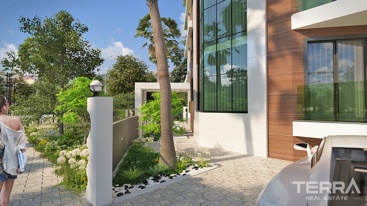 Luxury Apartments for Sale in Alanya Centrum Only 200 m to the beach - 19127
