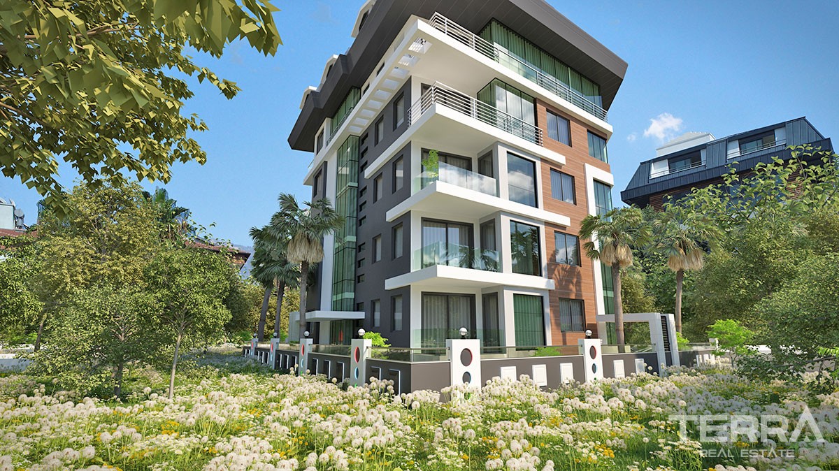 Luxury Apartments for Sale in Alanya Centrum Only 200 m to the beach - 19132
