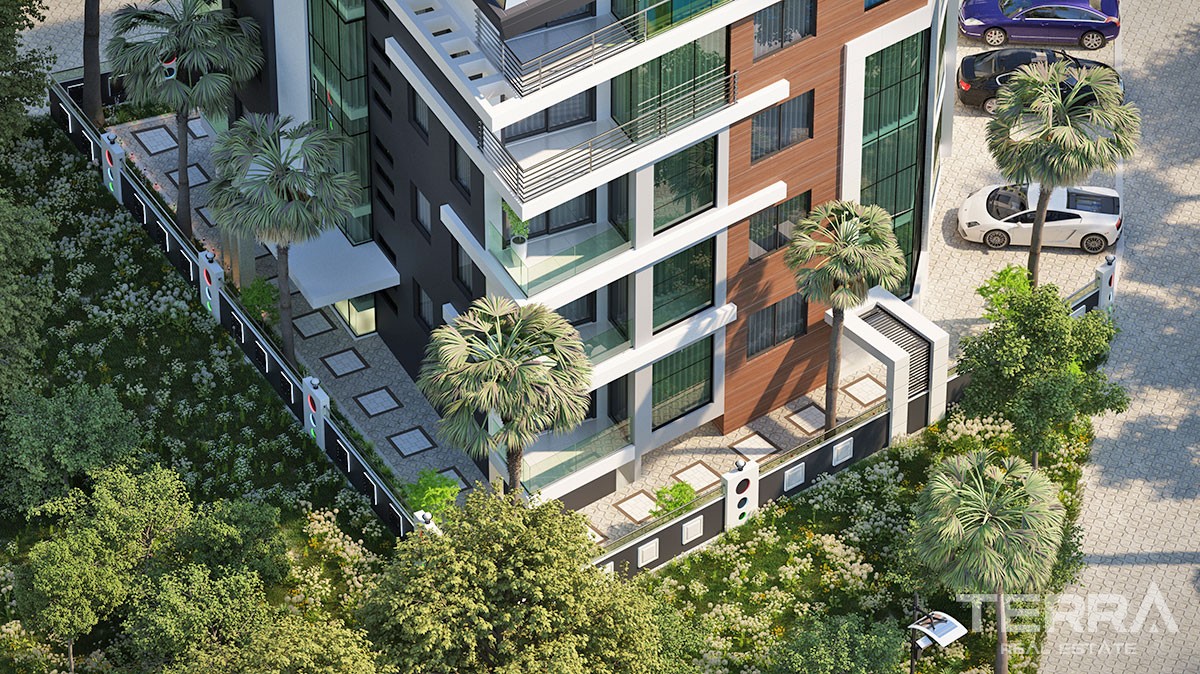 Luxury Apartments for Sale in Alanya Centrum Only 200 m to the beach - 19133