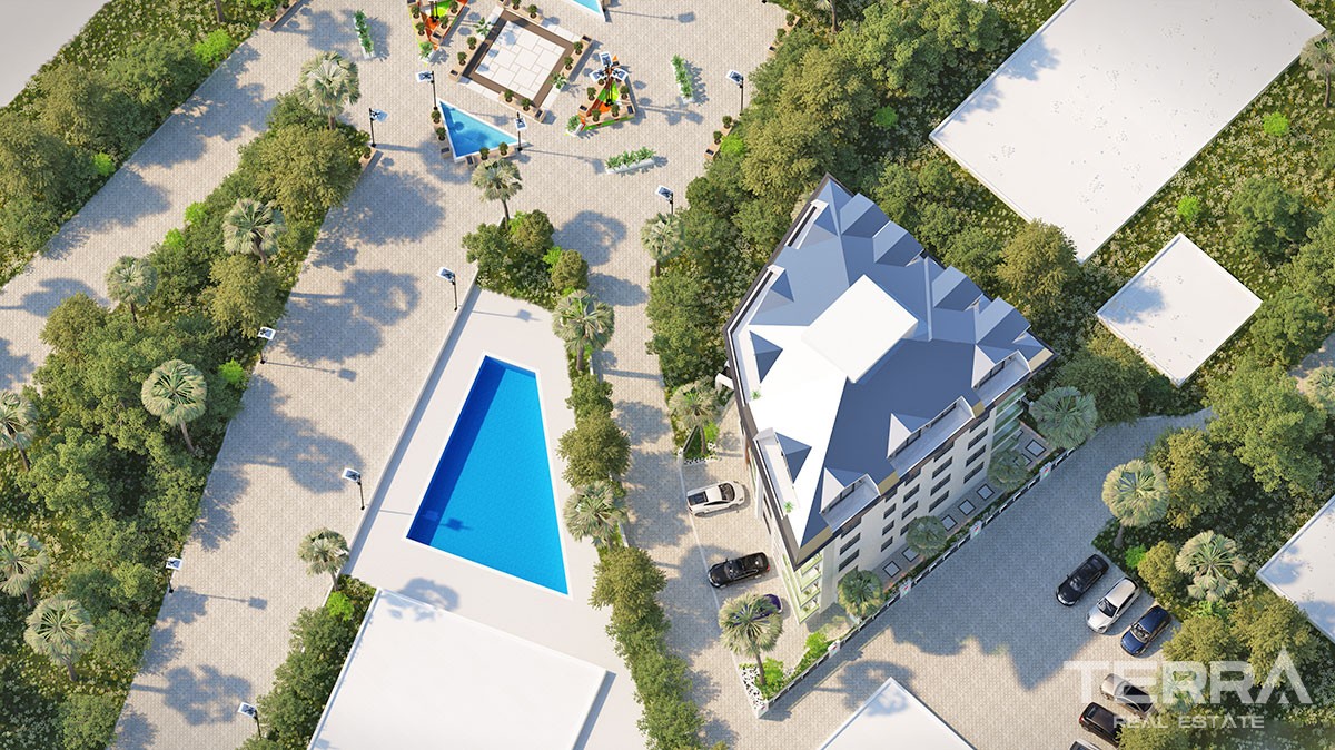 Luxury Apartments for Sale in Alanya Centrum Only 200 m to the beach - 19135