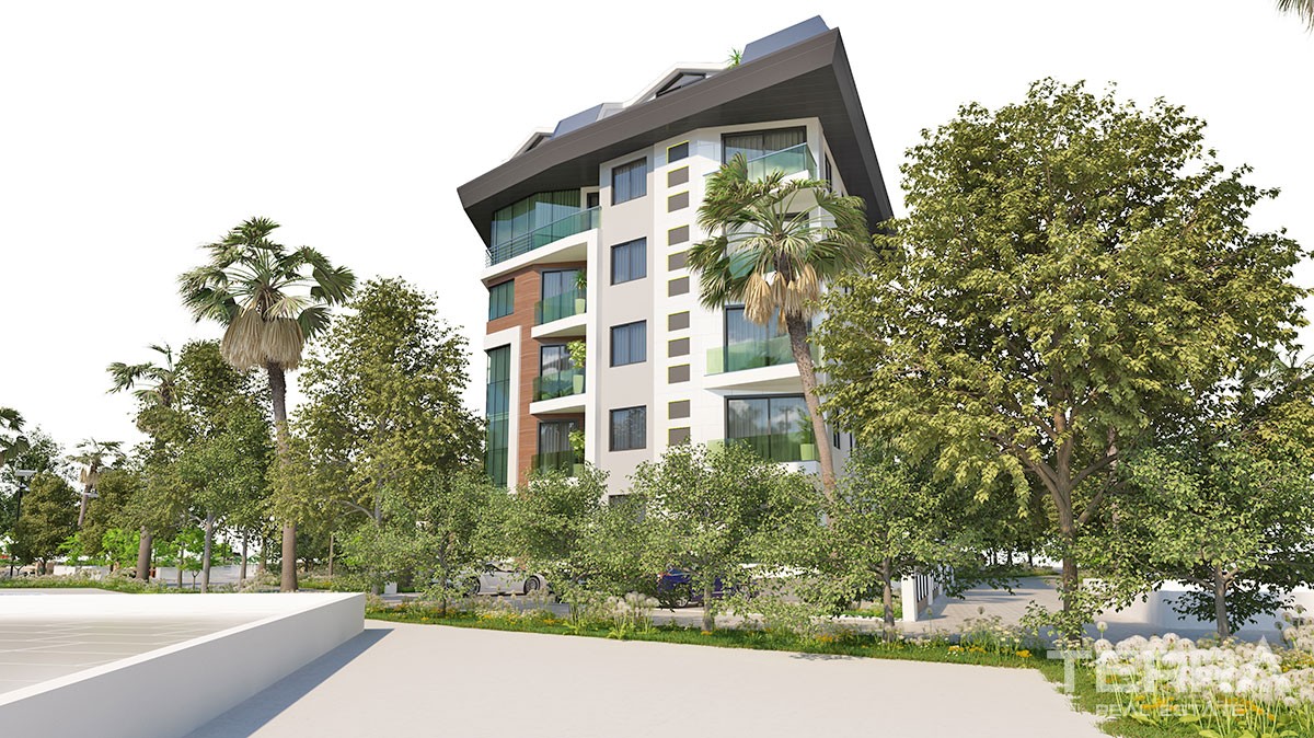 Luxury Apartments for Sale in Alanya Centrum Only 200 m to the beach - 19139