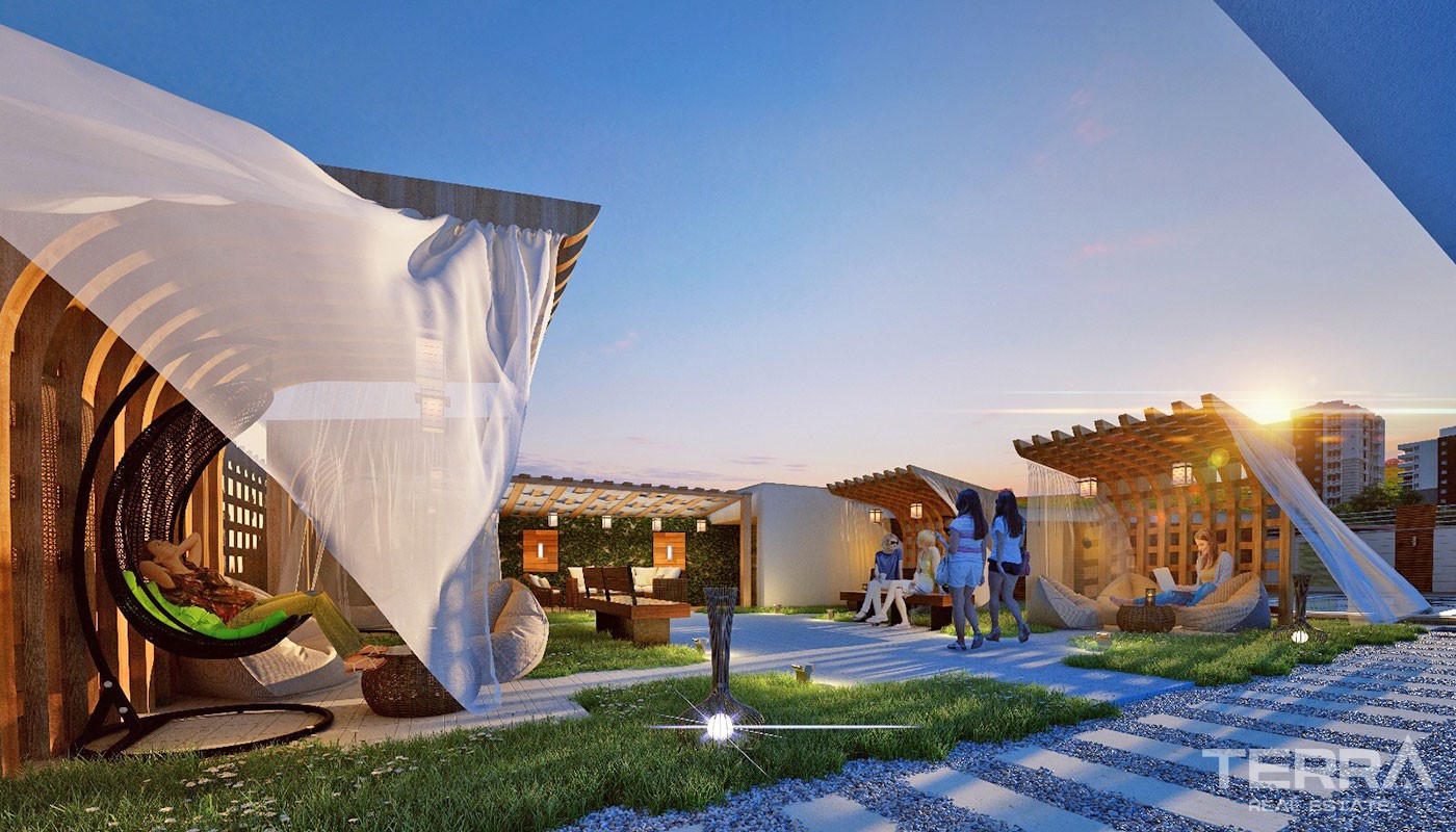Apartments am Meer in Alanya Kestel mit einzigartigem Design - 17569