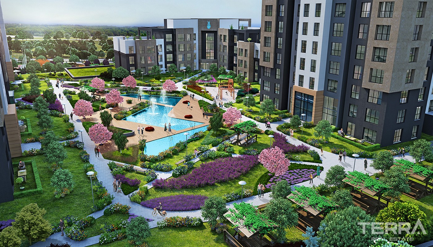 Family Apartments with Environmentalist Features in Istanbul Esenyurt - 17681