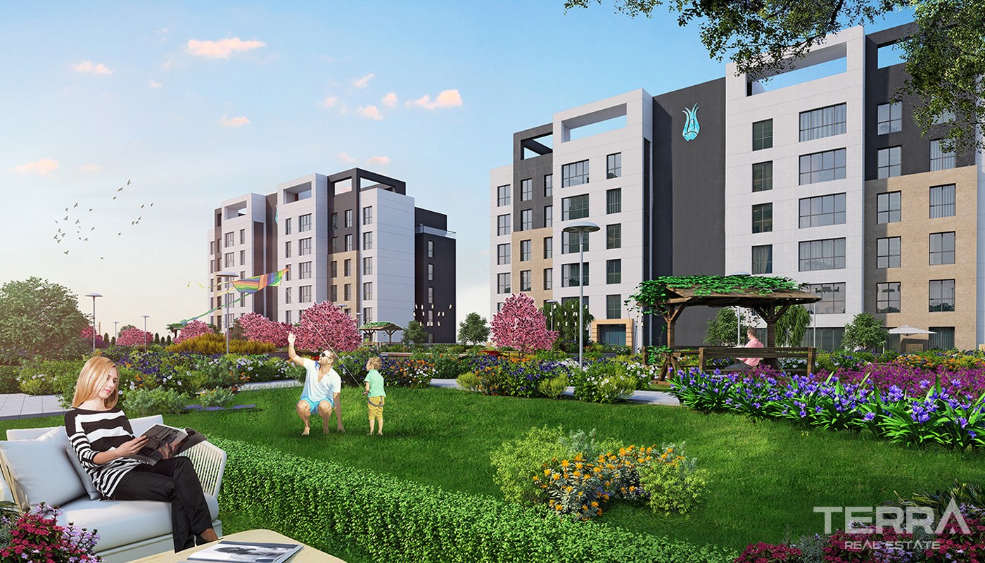 Family Apartments with Environmentalist Features in Istanbul Esenyurt - 17683
