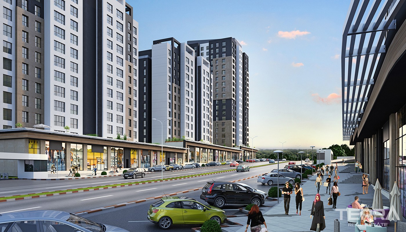 Family Apartments with Environmentalist Features in Istanbul Esenyurt - 17684