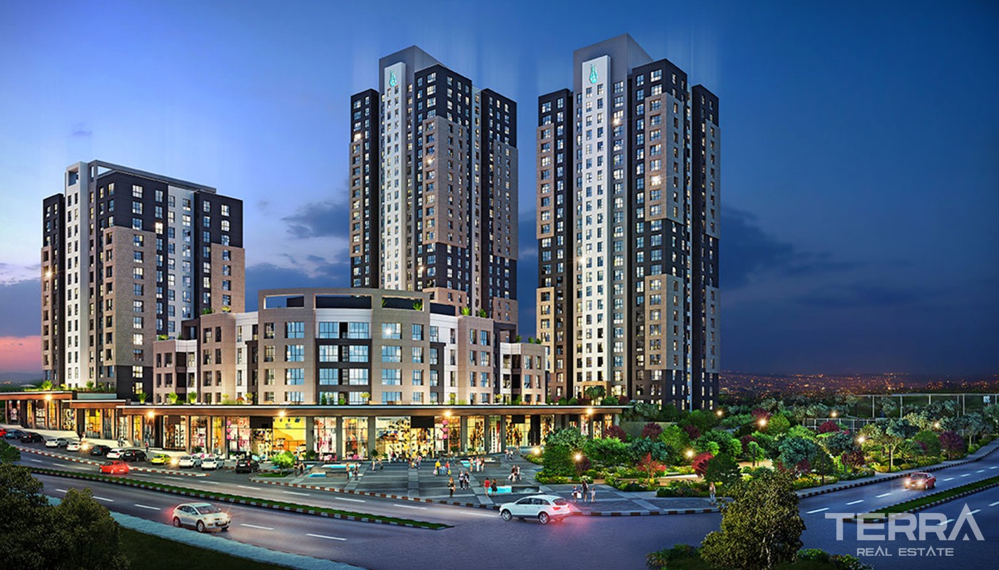 Family Apartments with Environmentalist Features in Istanbul Esenyurt - 17689