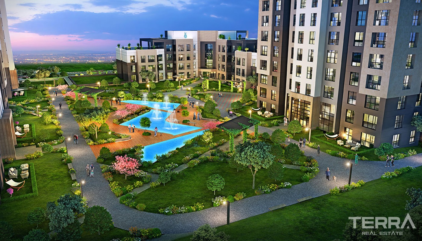 Family Apartments with Environmentalist Features in Istanbul Esenyurt - 17693
