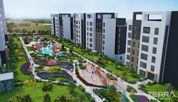 Family Apartments with Environmentalist Features in Istanbul Esenyurt