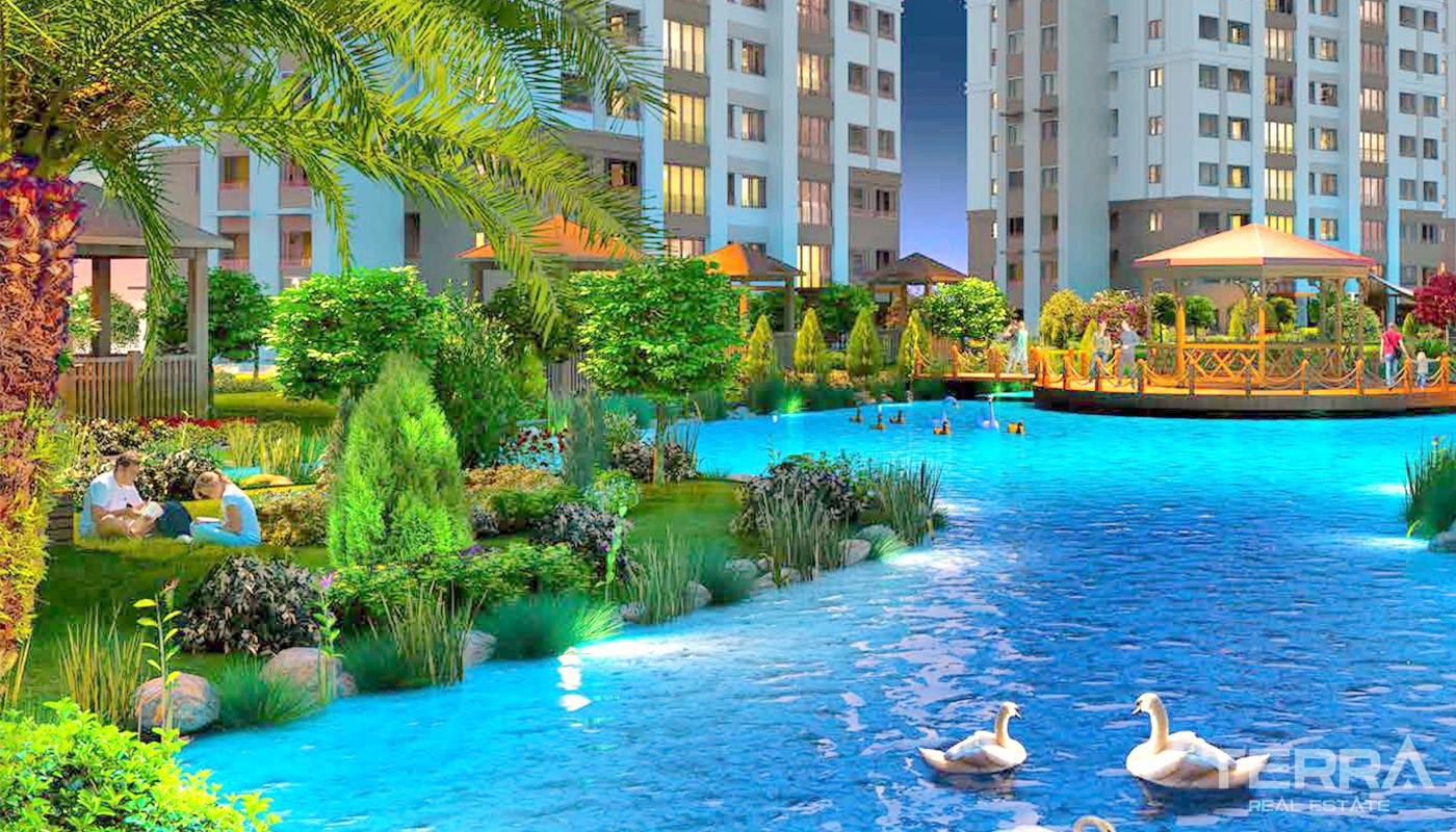 Family Oriented New Apartments in Istanbul Basaksehir - 17765