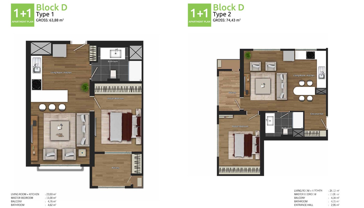 Family Oriented New Apartments in Istanbul Basaksehir - 17770