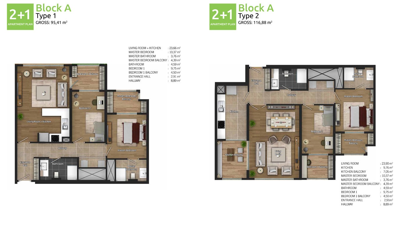 Family Oriented New Apartments in Istanbul Basaksehir - 17772