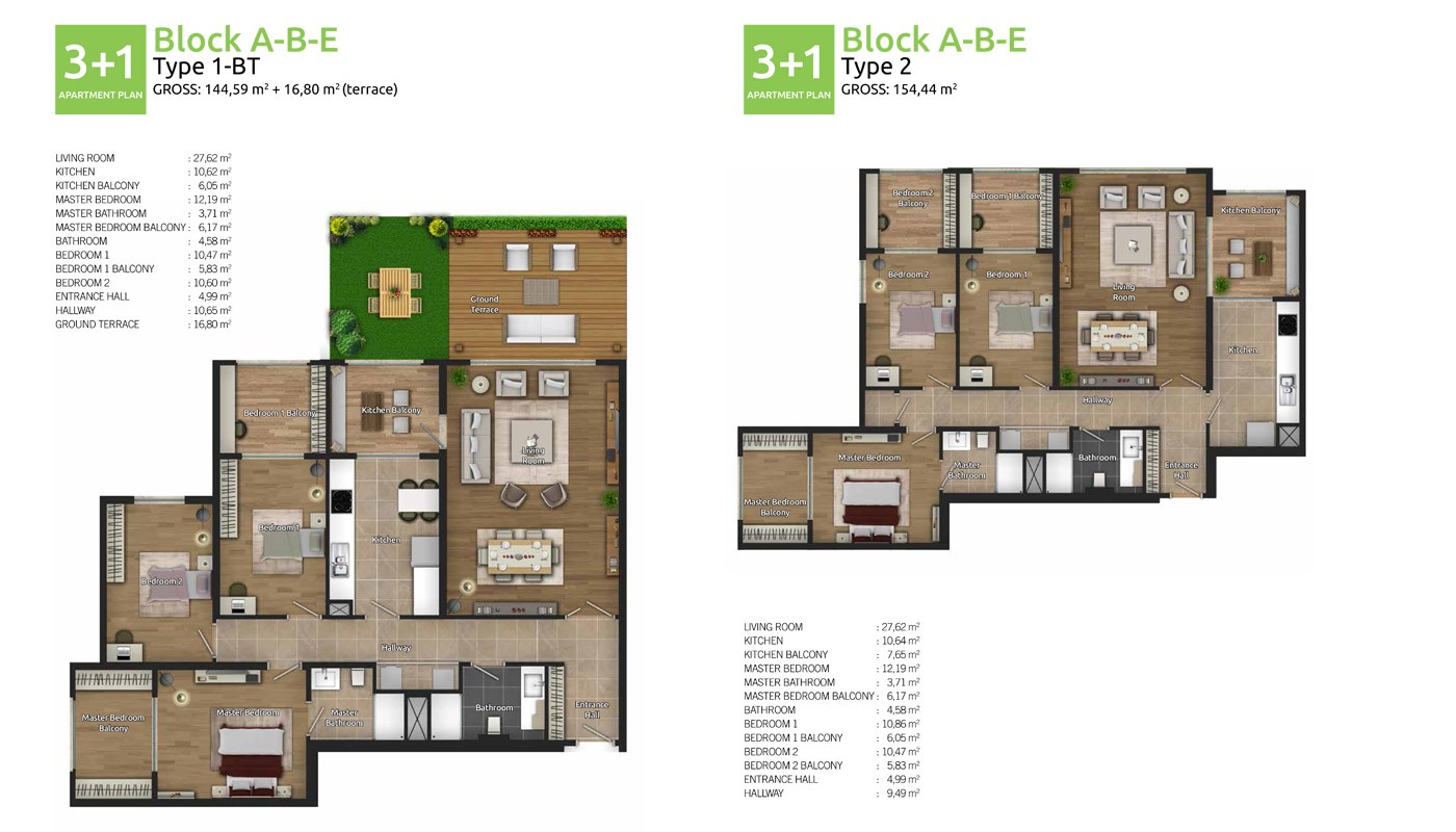 Family Oriented New Apartments in Istanbul Basaksehir - 17775