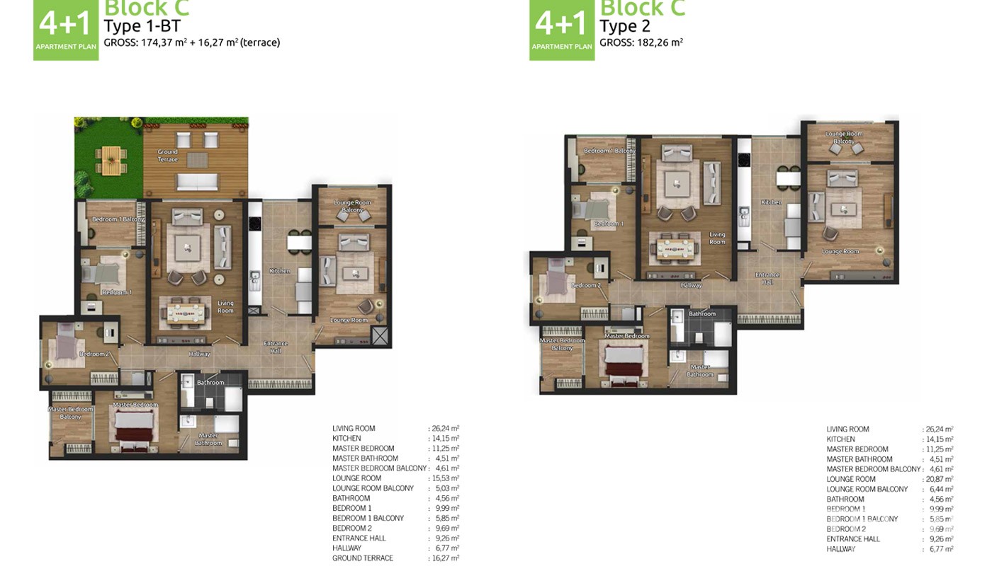 Family Oriented New Apartments in Istanbul Basaksehir - 17778