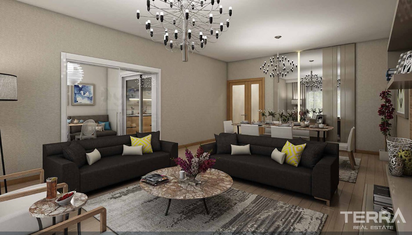 Family Oriented New Apartments in Istanbul Basaksehir - 17782