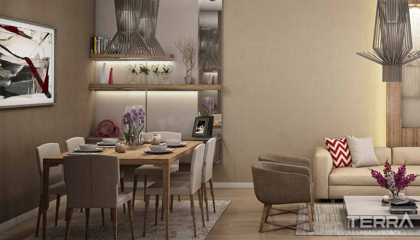 Family Oriented New Apartments in Istanbul Basaksehir - 17783