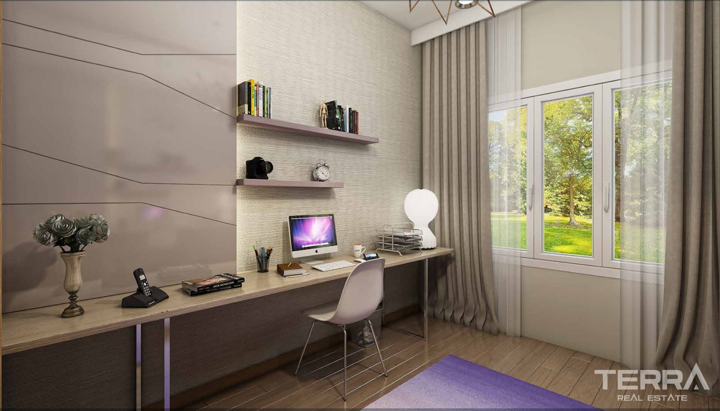 Family Oriented New Apartments in Istanbul Basaksehir - 17788