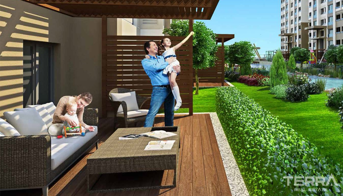 Family Oriented New Apartments in Istanbul Basaksehir - 17789