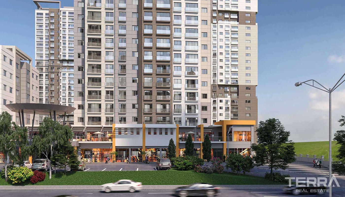 High-quality Apartments in Istanbul Near TEM Highway - 17870
