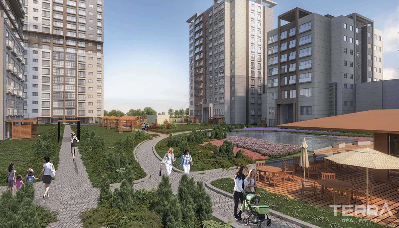 High-quality Apartments in Istanbul Near TEM Highway - 17875