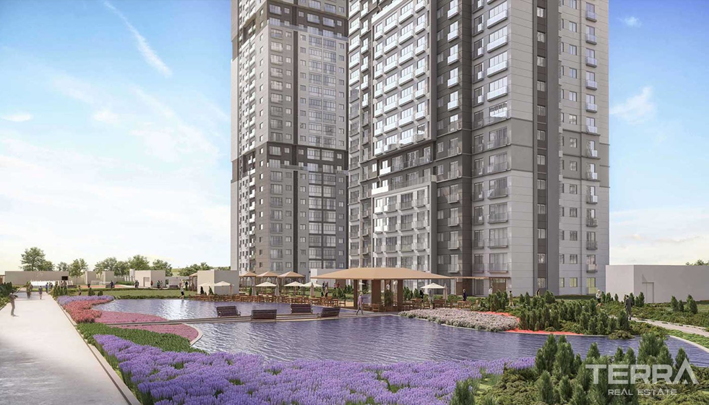 High-quality Apartments in Istanbul Near TEM Highway - 17877