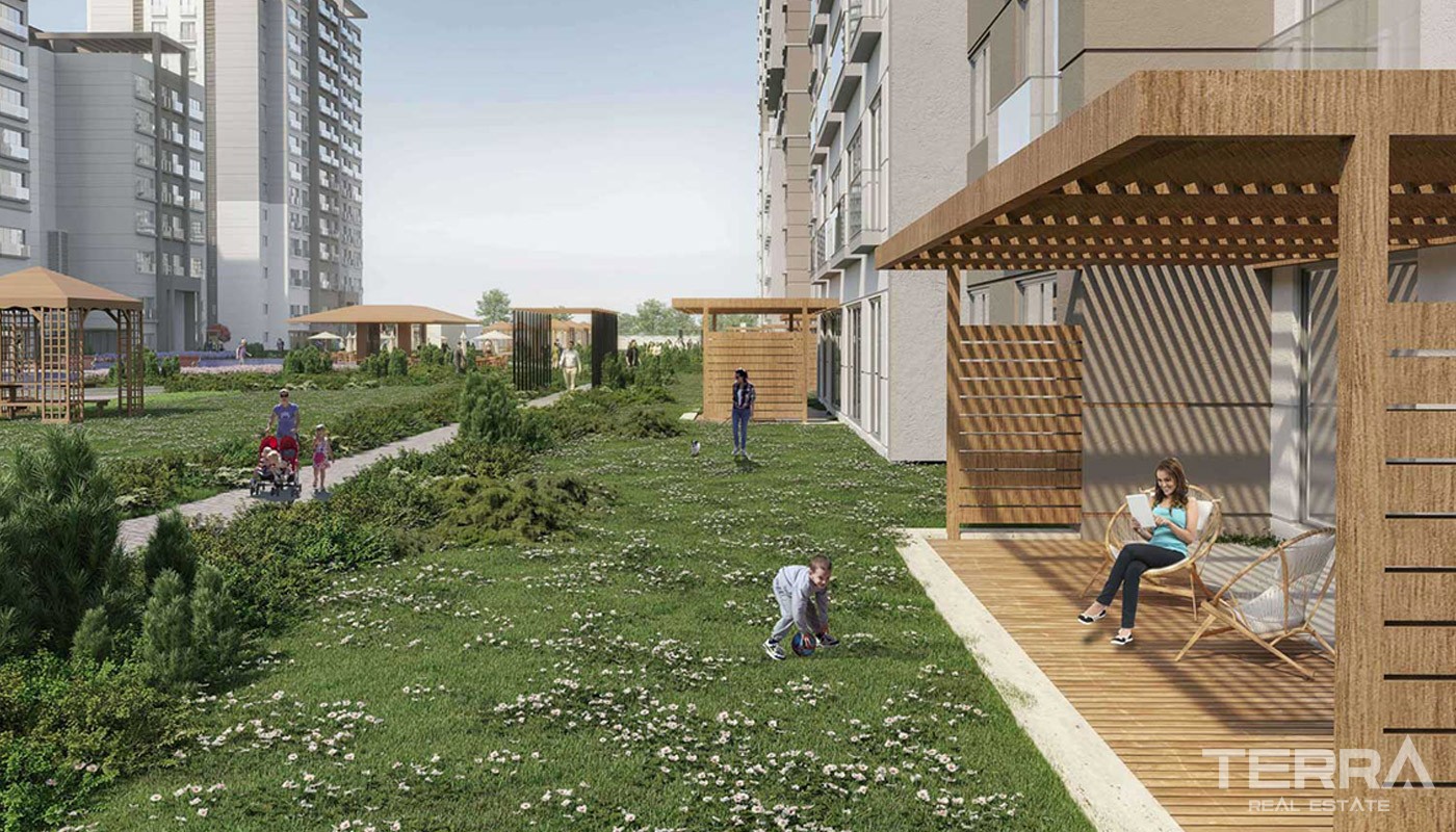 High-quality Apartments in Istanbul Near TEM Highway - 17880