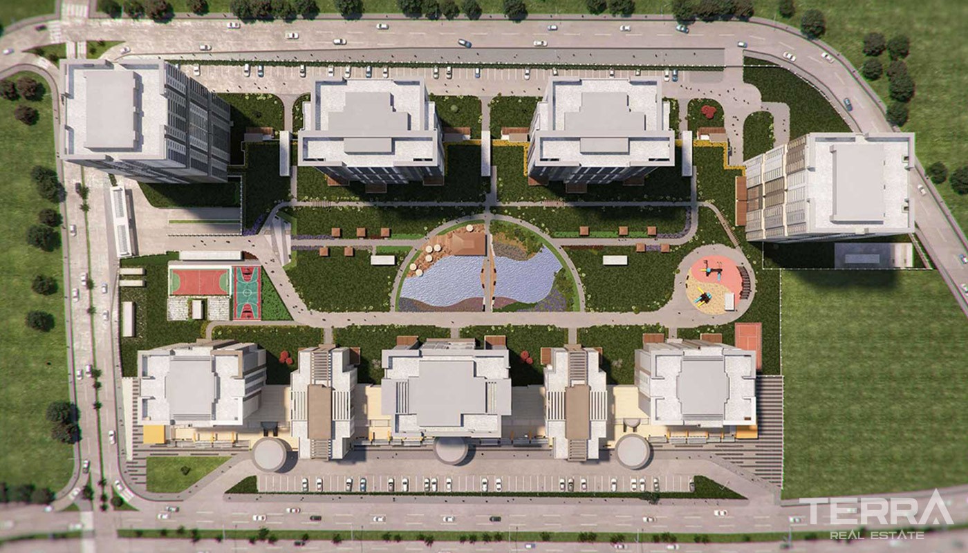High-quality Apartments in Istanbul Near TEM Highway - 17883