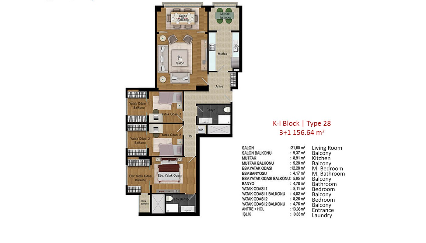 High-quality Apartments in Istanbul Near TEM Highway - 17886