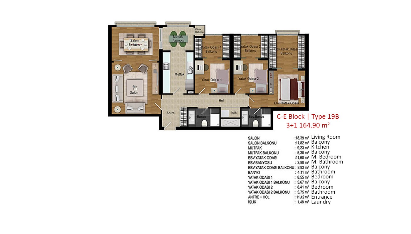 High-quality Apartments in Istanbul Near TEM Highway - 17892