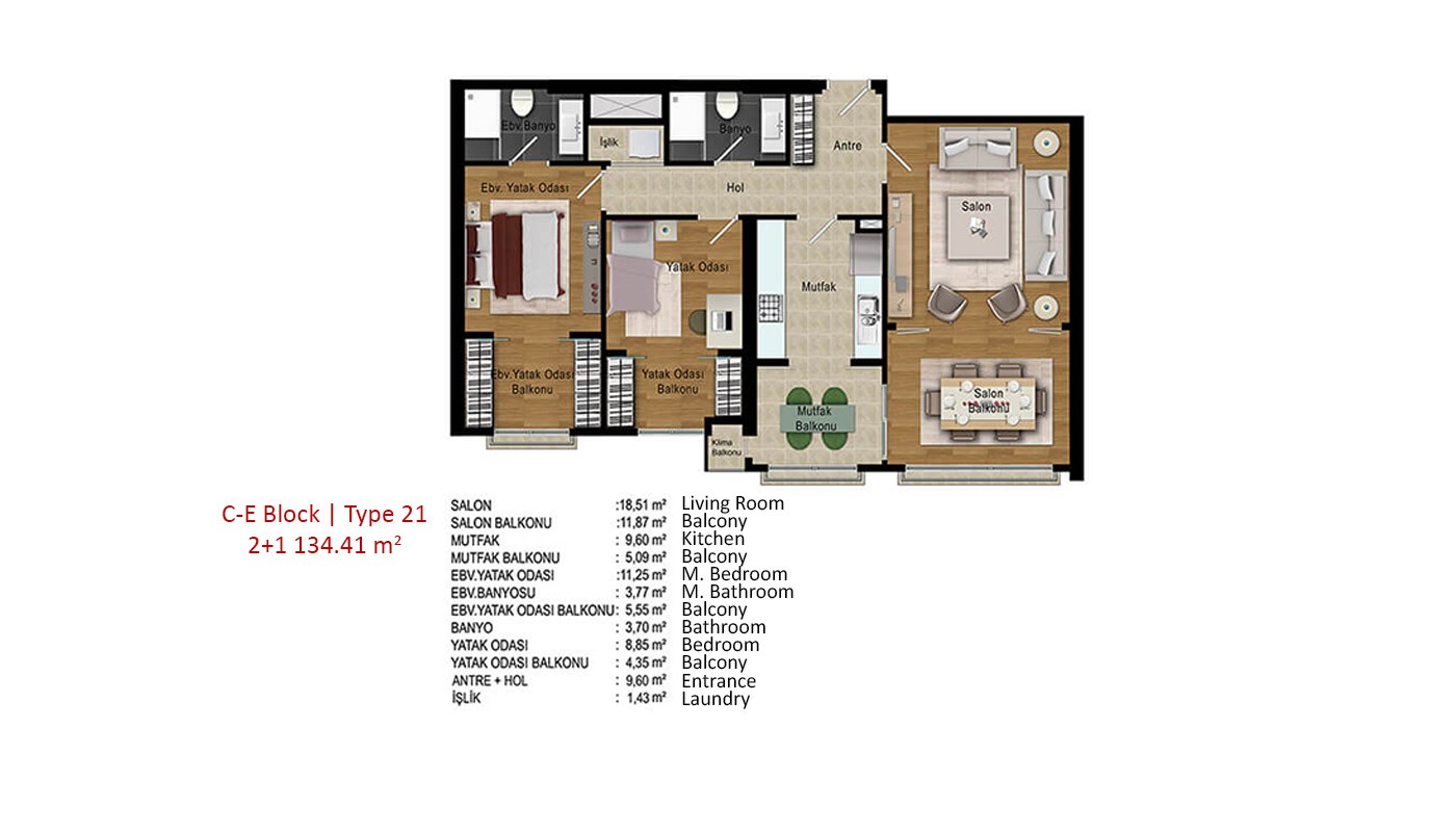 High-quality Apartments in Istanbul Near TEM Highway - 17893