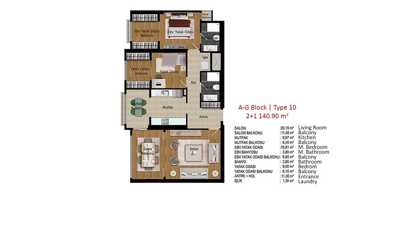 High-quality Apartments in Istanbul Near TEM Highway - 17897