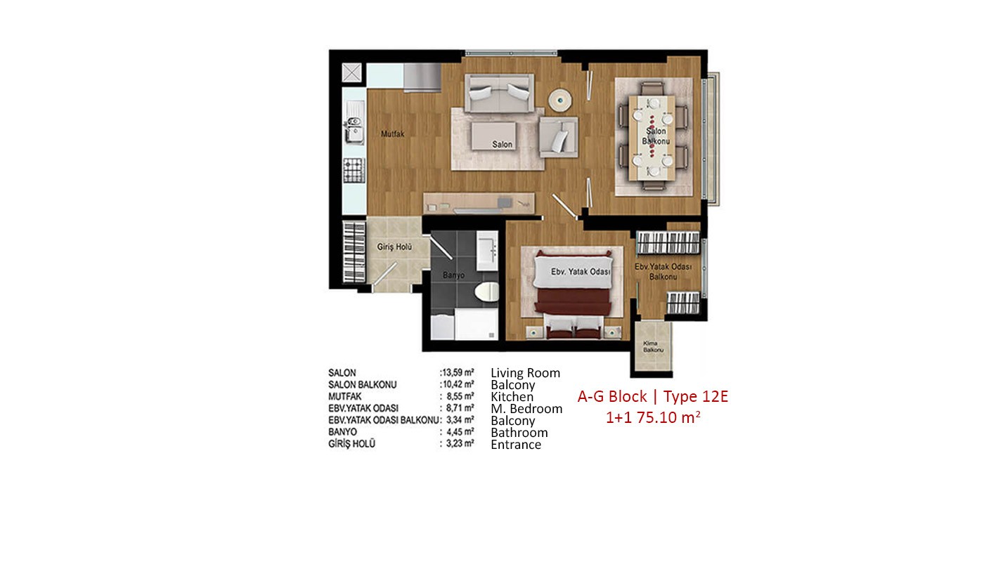 High-quality Apartments in Istanbul Near TEM Highway - 17899